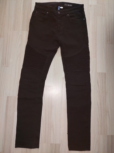 Herren hose jeans schwarz - herren,