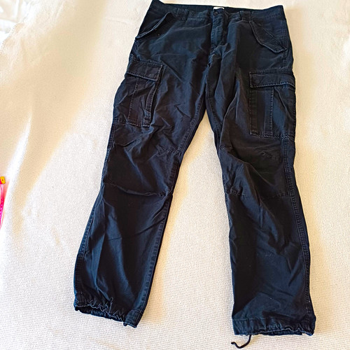 Herren cargo hose schwarz - cargo-hose,