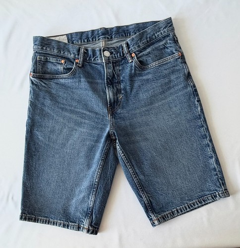Herren jeans shorts blau - jeans,