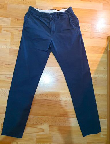 Herren chino hose blau - herren,
